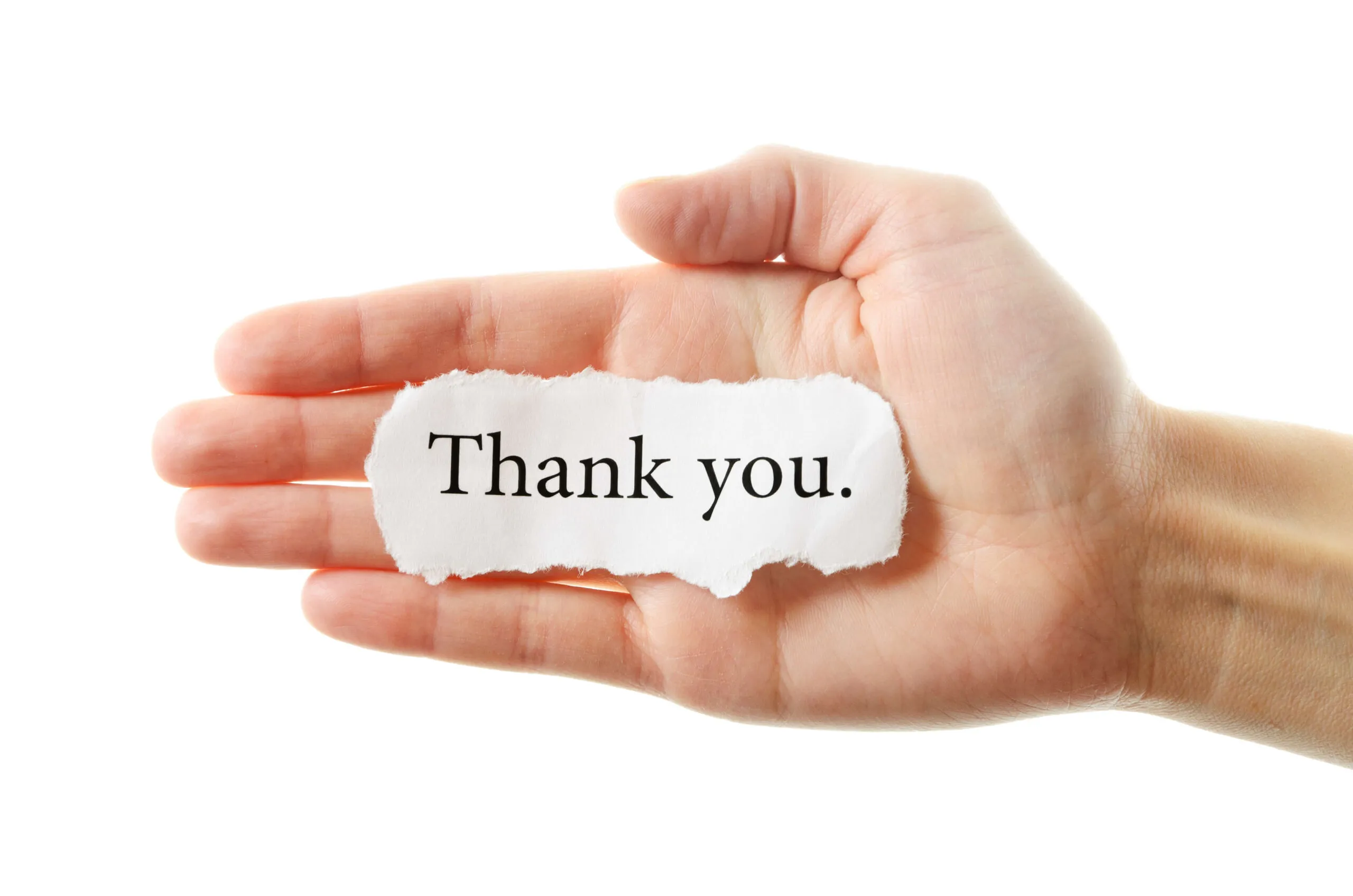 R-E-S-P-E-C-T …. Saying thanks from the management association shows what your tenants/renters mean to you.