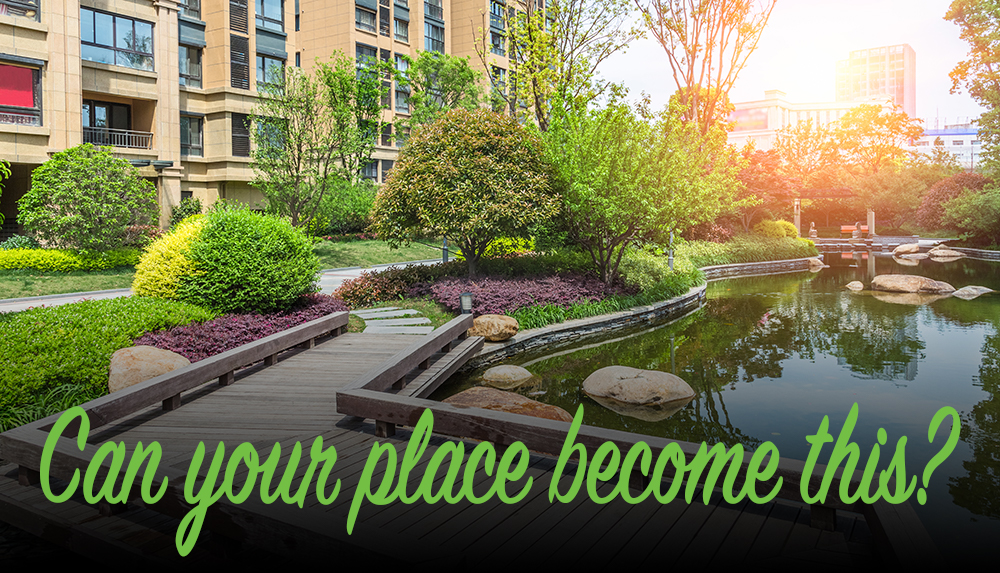 Managing a Garden Condo Residence – Nature Without the Mess.