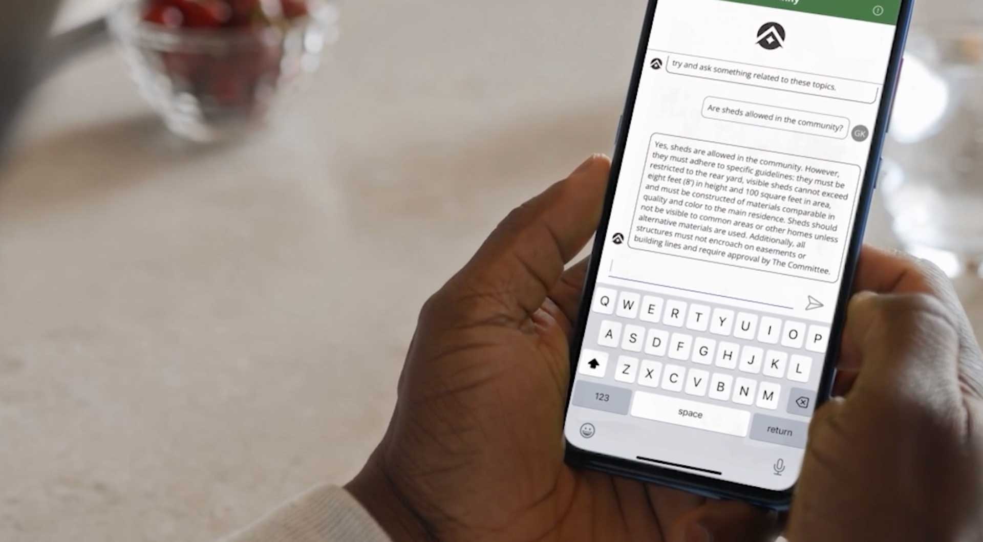 Using RISE App for the HOA Property Improvement process