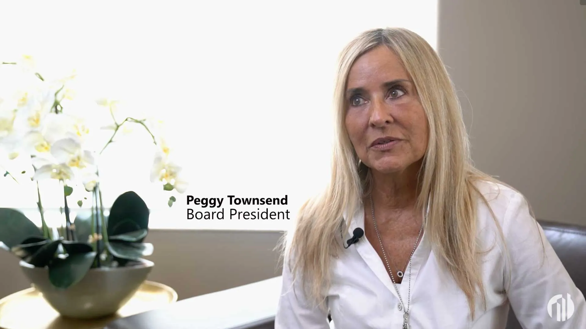 Vidorra Board President Peggy