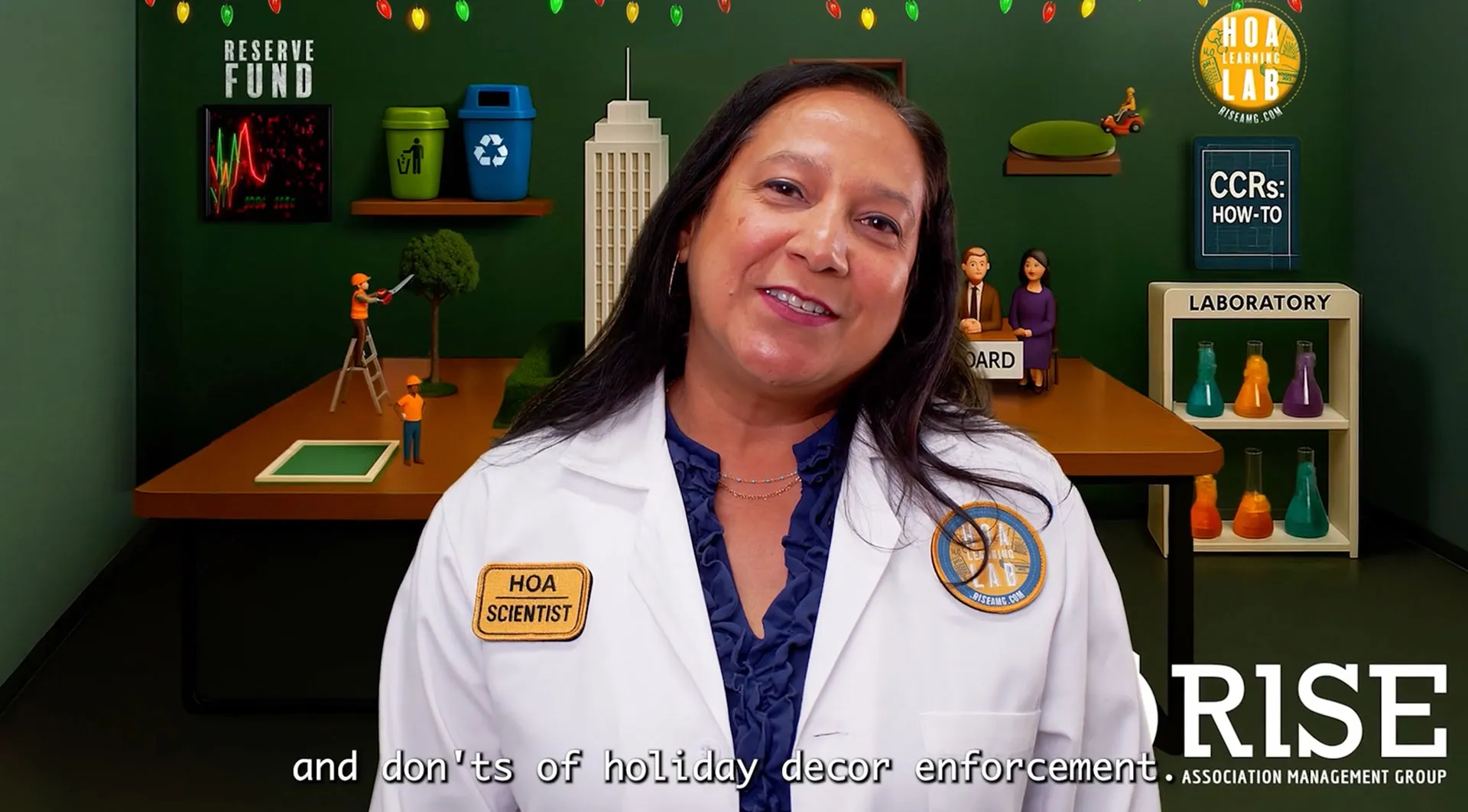 hoa holiday decorations