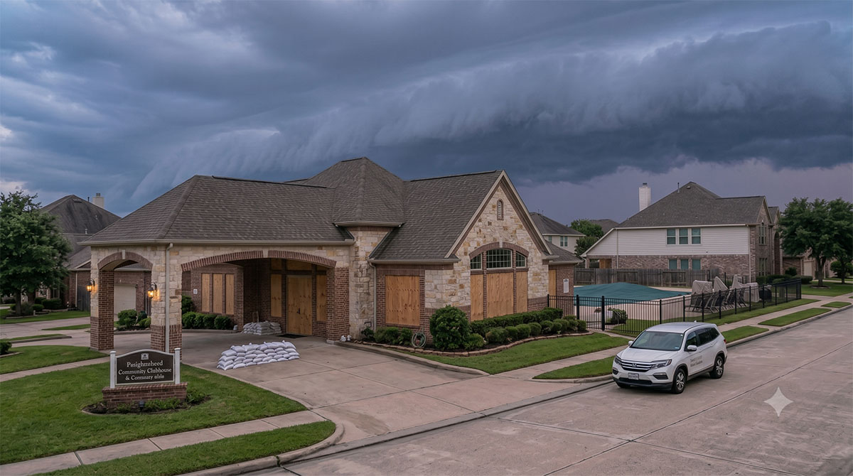 Houston HOA Storm Preparation Checklist: What Boards Should Do Before the Next Big Rain